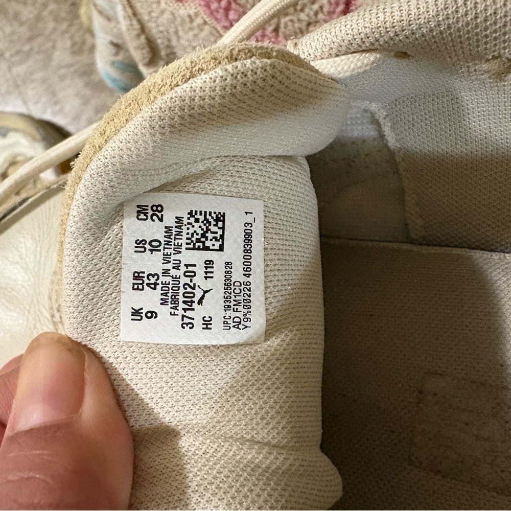 Puma X Randomevent Cell Alien White Asparagus Sneakers - Picture 9 of 12